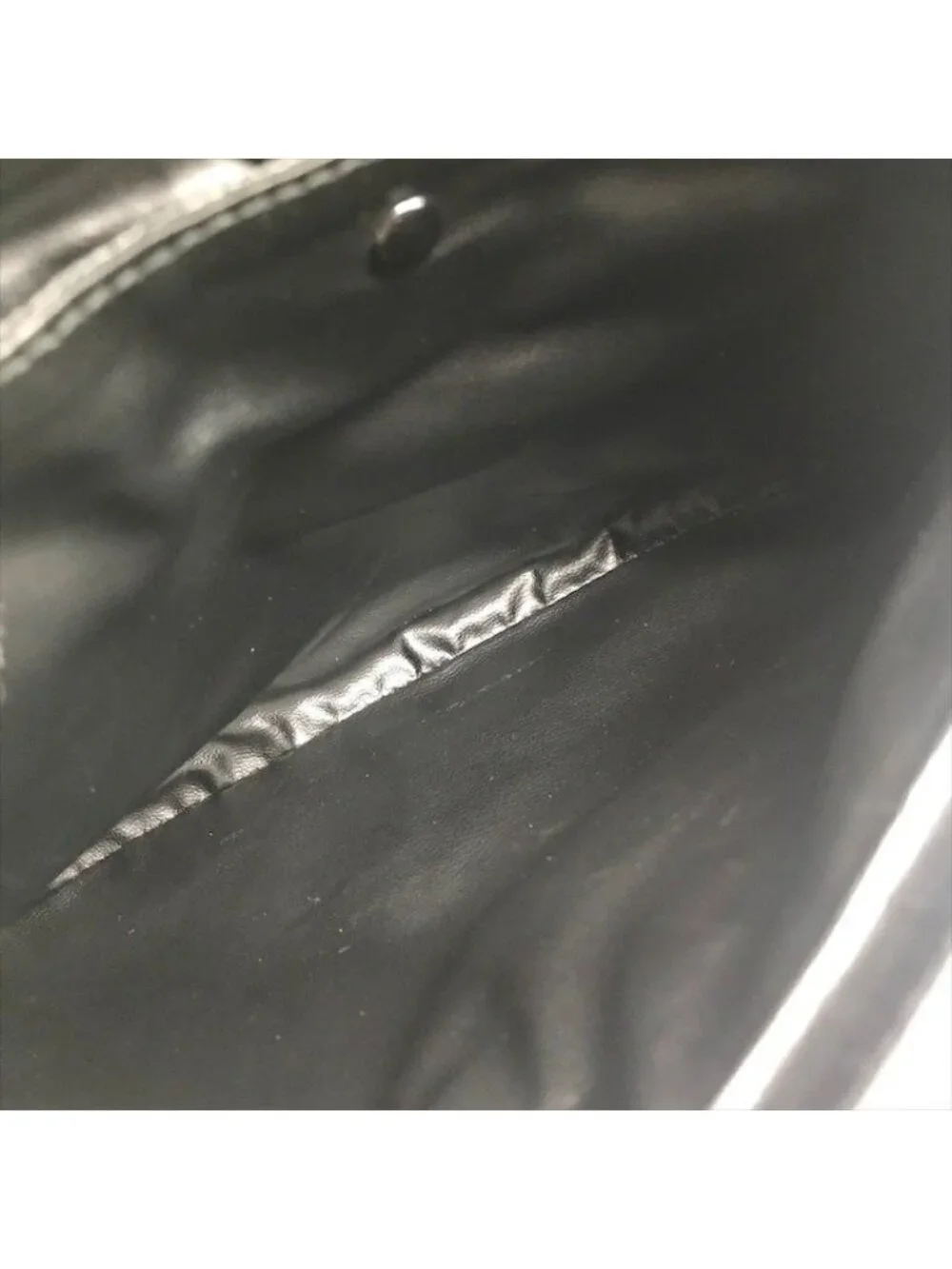 Celine Carriage Vintage Leather Clutch Black - Picture 8 of 10